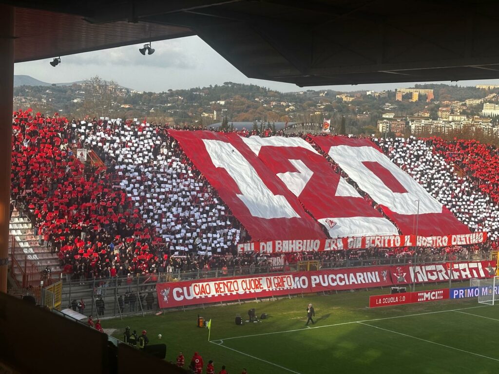 coreografia Perugia-Ternana